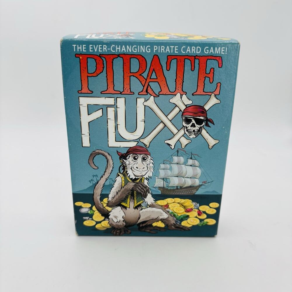 Pirate Fluxx: The Ever-Changing Pirate Card Game! Complete. Fun Game.